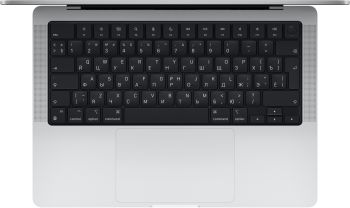 Apple MacBook Pro 14" (M1 Pro 10C CPU, 16C GPU, 2021) 16 ГБ, 1 ТБ SSD, серебристый